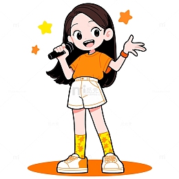 卡通主持人人物IP