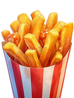 美味薯条小吃