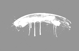 白色墨迹笔触油漆