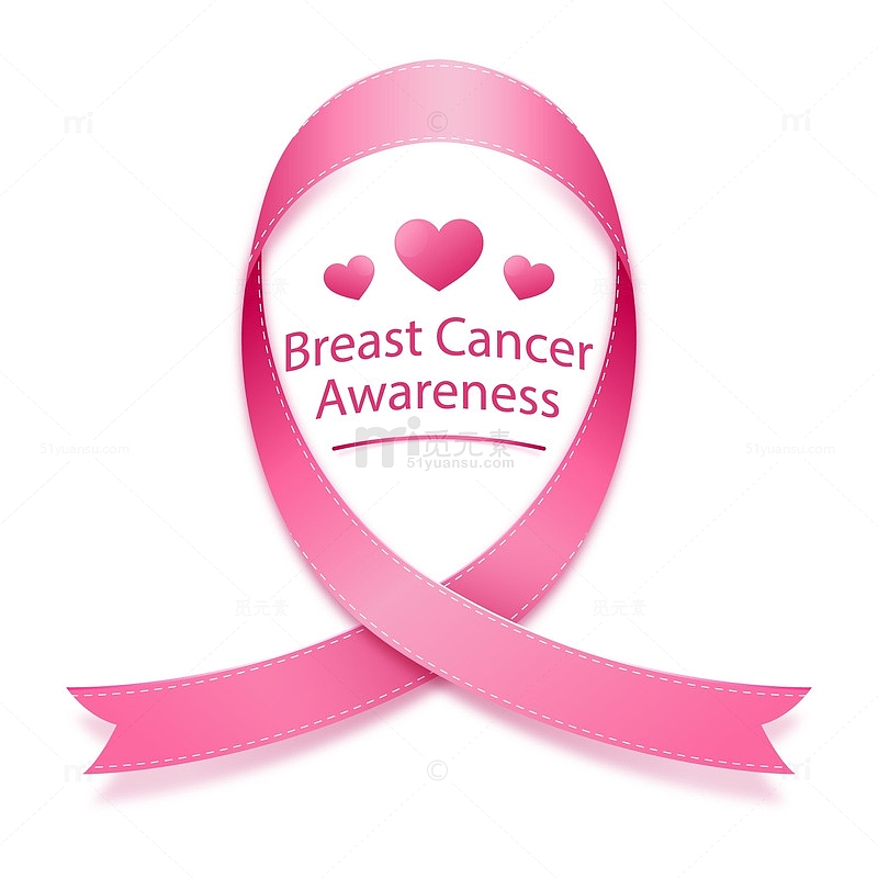 乳腺癌标志彩带