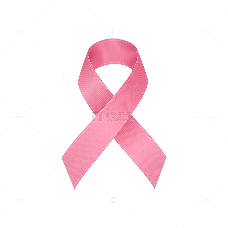 粉色丝带癌症健康