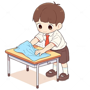 插画人物劳动节素材