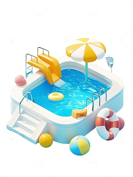 游泳池泳池夏天