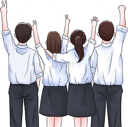 五四青年节青年人物背影