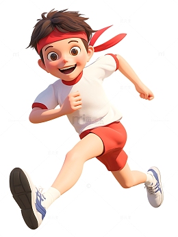 田径运动会运动员