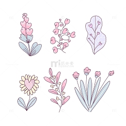 简笔绘画小花