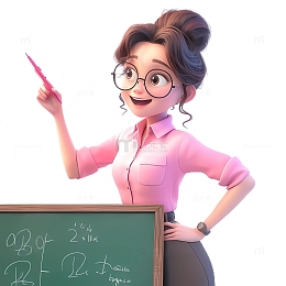 教书的女孩老师