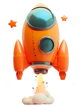 火箭卡通3D