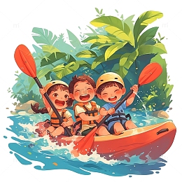 漂流卡通人物
