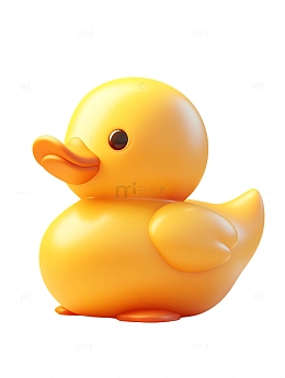 小黄鸭鸭子卡通2