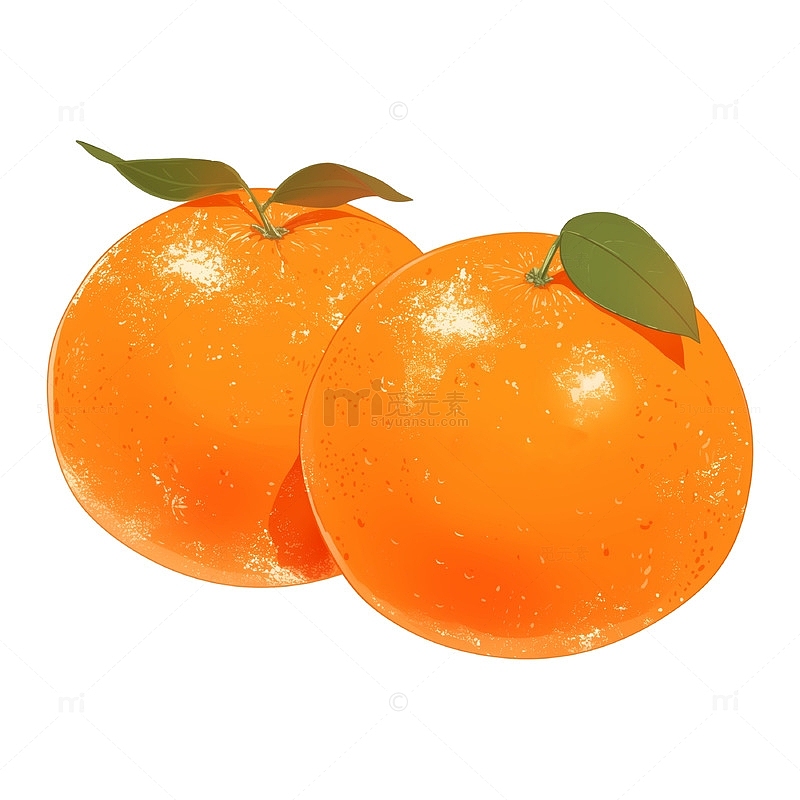 水果橙子免抠素材