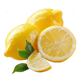 水果柠檬AI摄影免抠素材