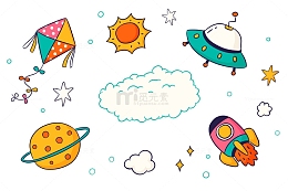 卡通插画图案