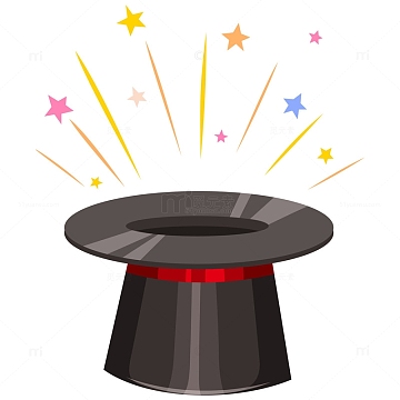 卡通中世纪魔法杖免费ai免费png带有星形魔术配件的装饰魔杖免费ai