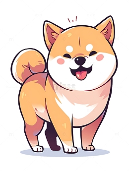 可爱的小柴犬2