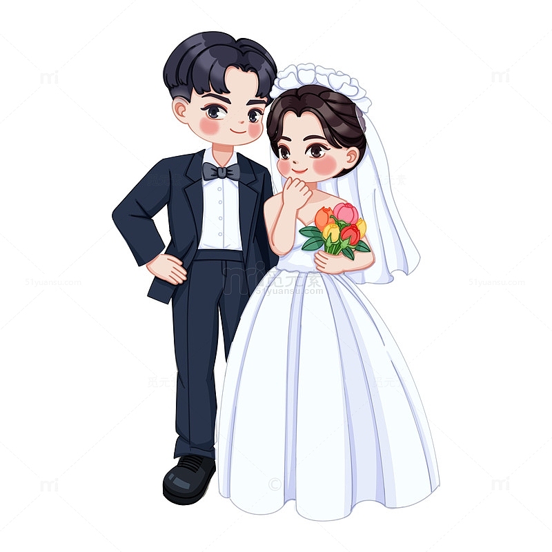 520情人节新人结婚新郎新娘