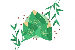 香甜美味的甜粽