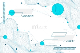 平面抽象线框背景