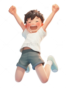 欢呼庆祝的学生青年2