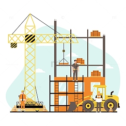 工地施工建设插图