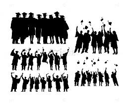 大学生毕业拍照剪影