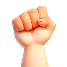 一直做着加油手势的手