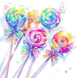 儿童节透明包装袋棒棒糖