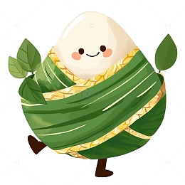 卡通可爱趣味粽子