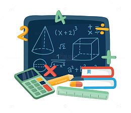 卡通的教学用品