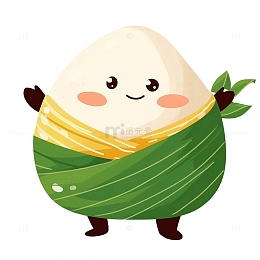 卡通趣味粽子