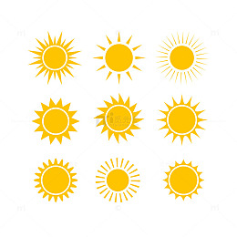 太阳图标合集