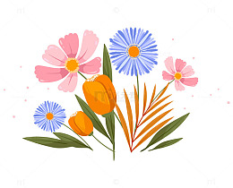 一束美丽的小花