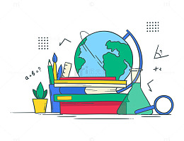 学生学习的书本