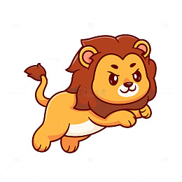 跳跃的小狮子
