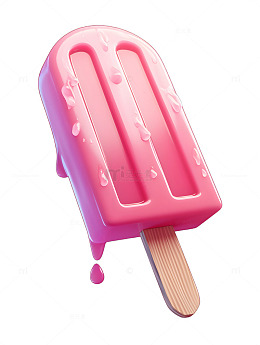 树莓味葡萄味冰棍雪糕美味