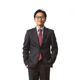 商务男领导半身像