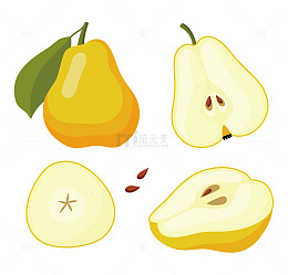 汁水甘甜的梨子