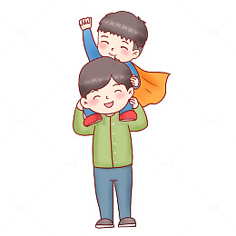 父亲节父子情