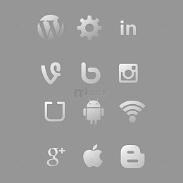 电子应用程序徽标