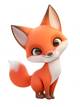 卡通狐狸3D