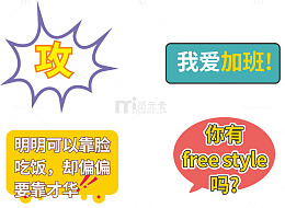 手举牌异形KT板