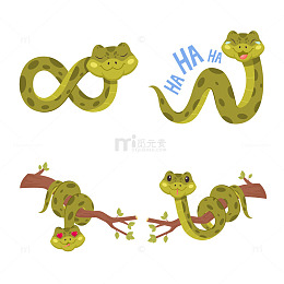 一条可爱的小青蛇