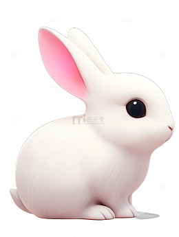 小兔子卡通图标2