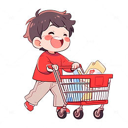 欢乐购物男孩
