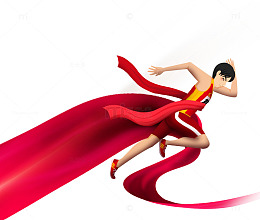 奥运赛上勇夺冠军的运动员