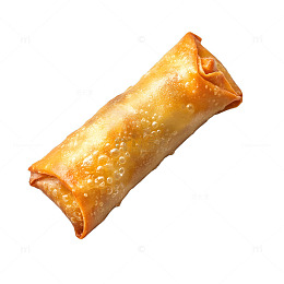 一个油炸春卷