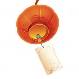 除夕小年春节红灯笼彩灯祈愿牌