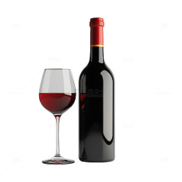 红酒瓶子美味酒
