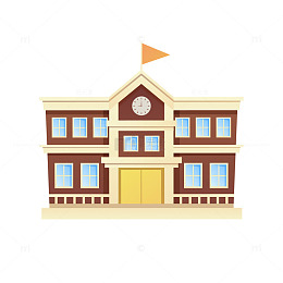 欧式红砖建筑物