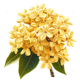 桂花花朵素材